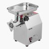 Commercial Electric Meat Grinder, 7 lbs/min Capacity, #12 Industrial Meat Mincer with 2 Stainless Steel Blades, 2 Grinding Plates