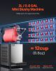 Commercial Slushy Machine, 3L Single Bowl Slush Drink Maker, 330W Frozen Drink Machine with Temperature Preservation