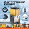 Commercial Beverage Dispenser, 2 Tanks 10 L / 10.6 QT Per Tank Juice Dispenser