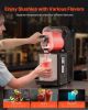 Commercial Slushy Machine, 3L Single Bowl Slush Drink Maker, 330W Frozen Drink Machine with Temperature Preservation