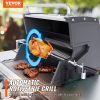 Universal Grill Rotisserie Kit for Grills, Electric BBQ Grill with 110V 9W Motor, Stainless Steel Automatic Grilling Kit